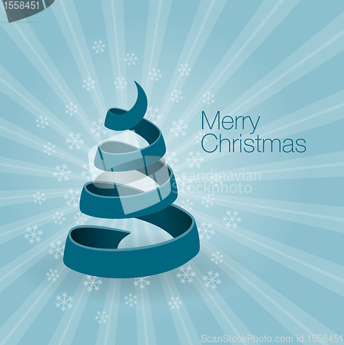 Image of Blue Christmas Tree