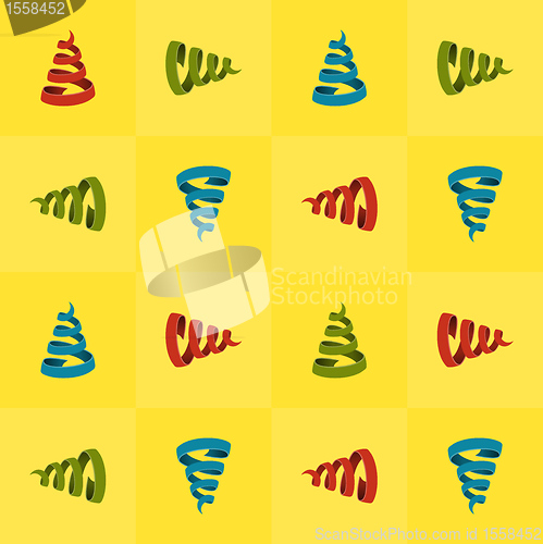 Image of Decorative Christmas Pattern