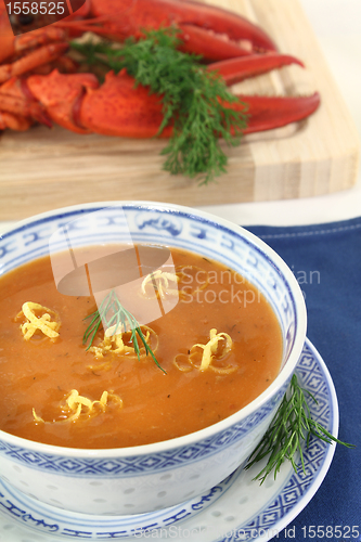 Image of fresh Asian Lobster Bisque