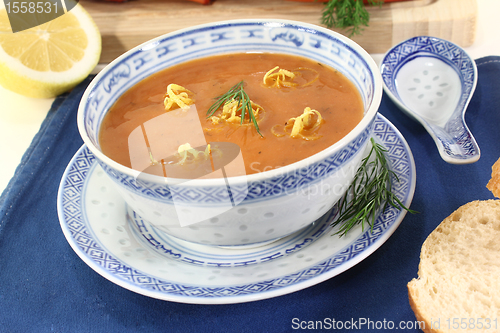 Image of Asian fresh Lobster Bisque