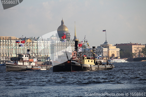 Image of steamships