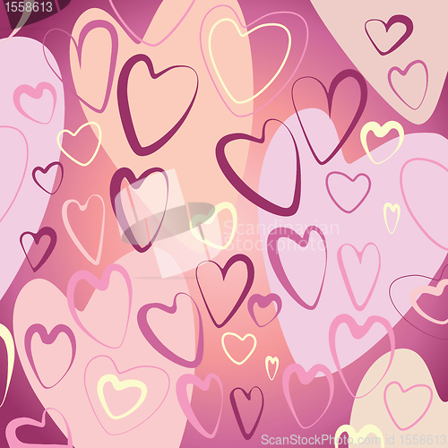 Image of Pink hearts