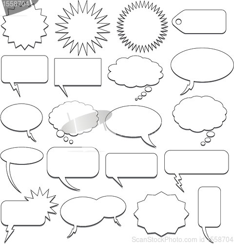 Image of Speech bubble collection