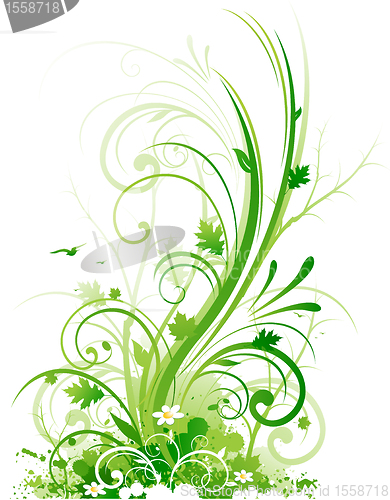 Image of Abstract spring design decoration