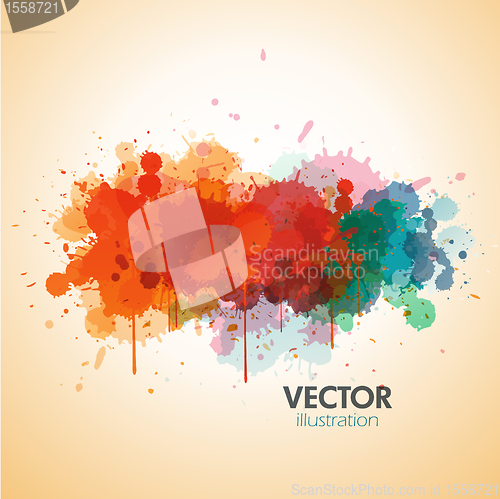 Image of Paint splat background