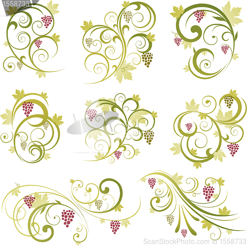 Image of Wine design ornament