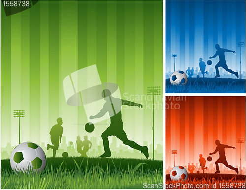 Image of Soccer background