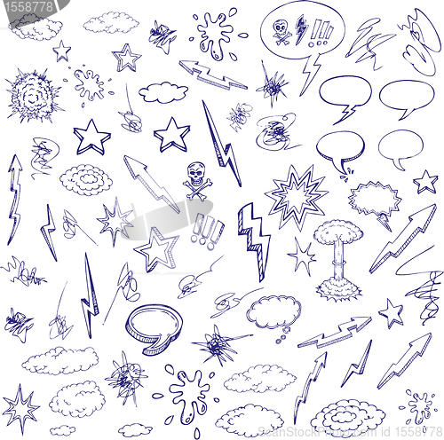 Image of Hand drawn graffiti