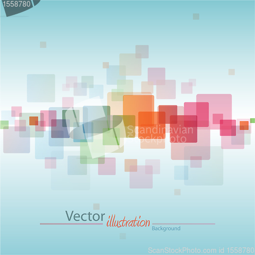 Image of Abstract vector color background