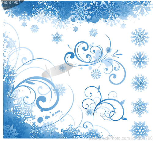 Image of Winter items elements