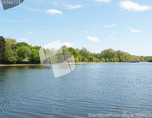 Image of Serpentine lake, London