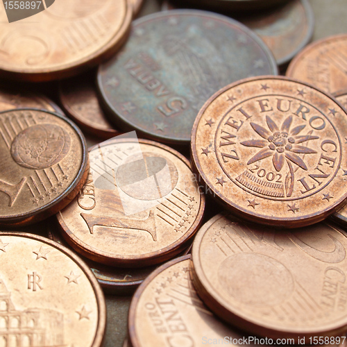 Image of Euro coins