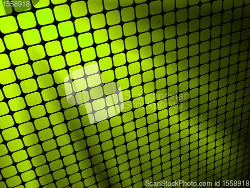 Image of Red rays light 3D mosaic. EPS 8