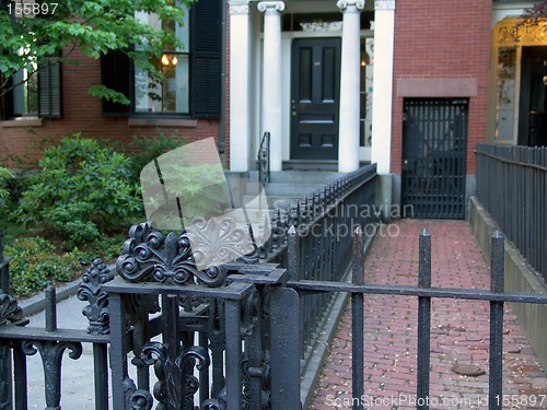 Image of Pathway to Door Beacon Hill Color