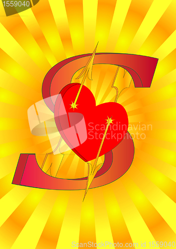 Image of dollar with heart
