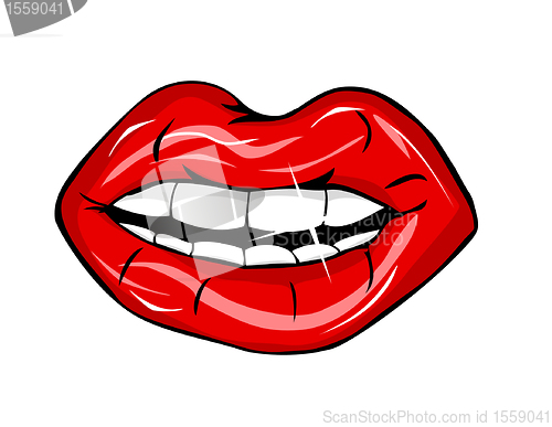Image of lips