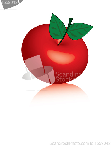 Image of red apple