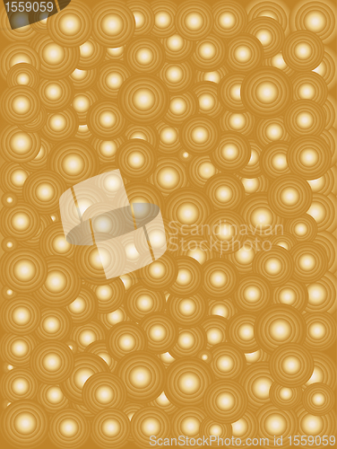 Image of gold circle background