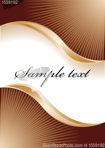 Image of abstract chocolate background