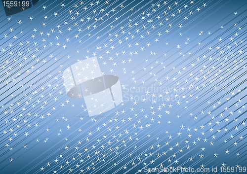 Image of creative background from star