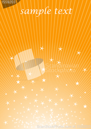 Image of abstract orange background