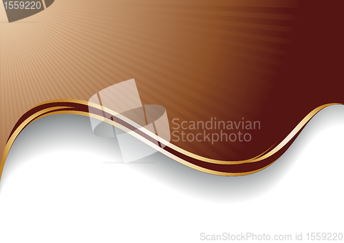 Image of abstract chocolate background