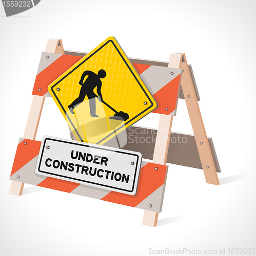 Image of Under Construction Road Sign
