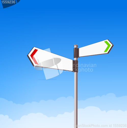 Image of Direction Road Sign