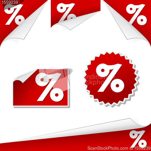 Image of Percentage labels