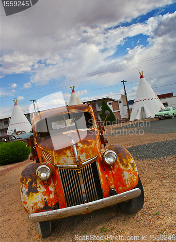 Image of Rusty Vintage Car