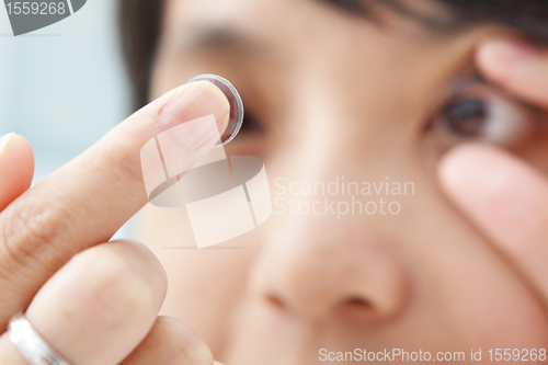 Image of contact lens