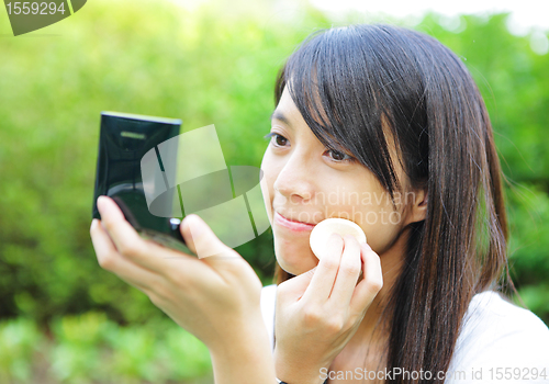 Image of woman make up