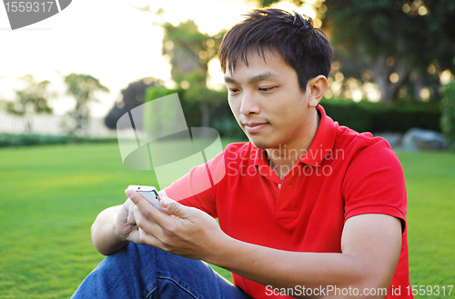 Image of texting messages on phone