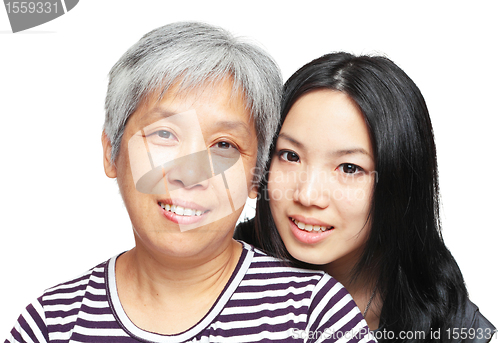 Image of Mother and daughter