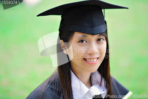 Image of girl graduation