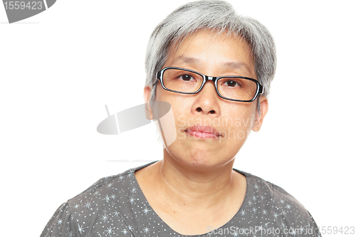 Image of happy mature woman