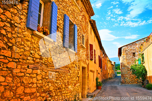 Image of Village street in french Provence