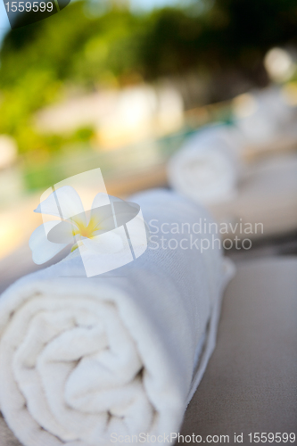 Image of White towels