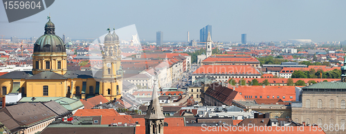 Image of Munich city panorama