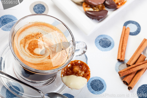 Image of Morning coffee and cookies