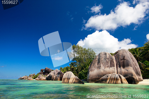 Image of Anse Source d Argent beach