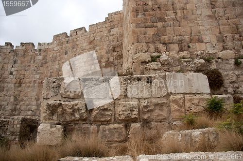 Image of jerusalem old city walls