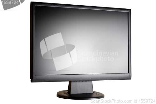 Image of Black Display from nearly front