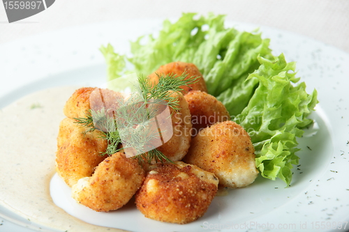 Image of Peaces of chicken