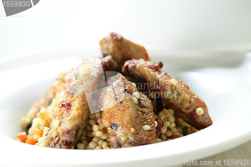 Image of Meat with millet