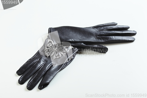 Image of Black gloves