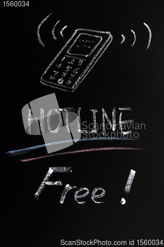 Image of Free hotline service