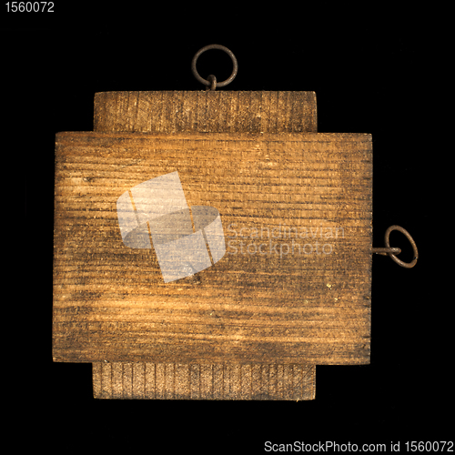 Image of Wooden rectangular piece