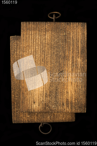 Image of Wooden rectangular piece