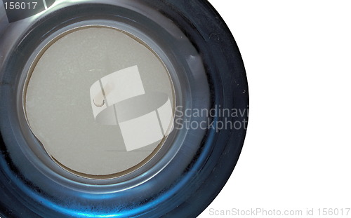 Image of candle in holder closeup